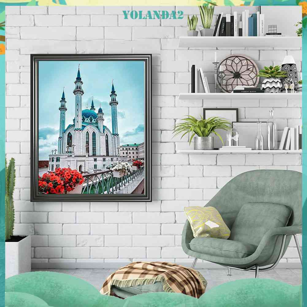 Tranh Đính Đá Kim Cương Toàn Bộ 5D DIY Hình Vẽ Nghệ Thuật Trang Trí Nhà Cửa