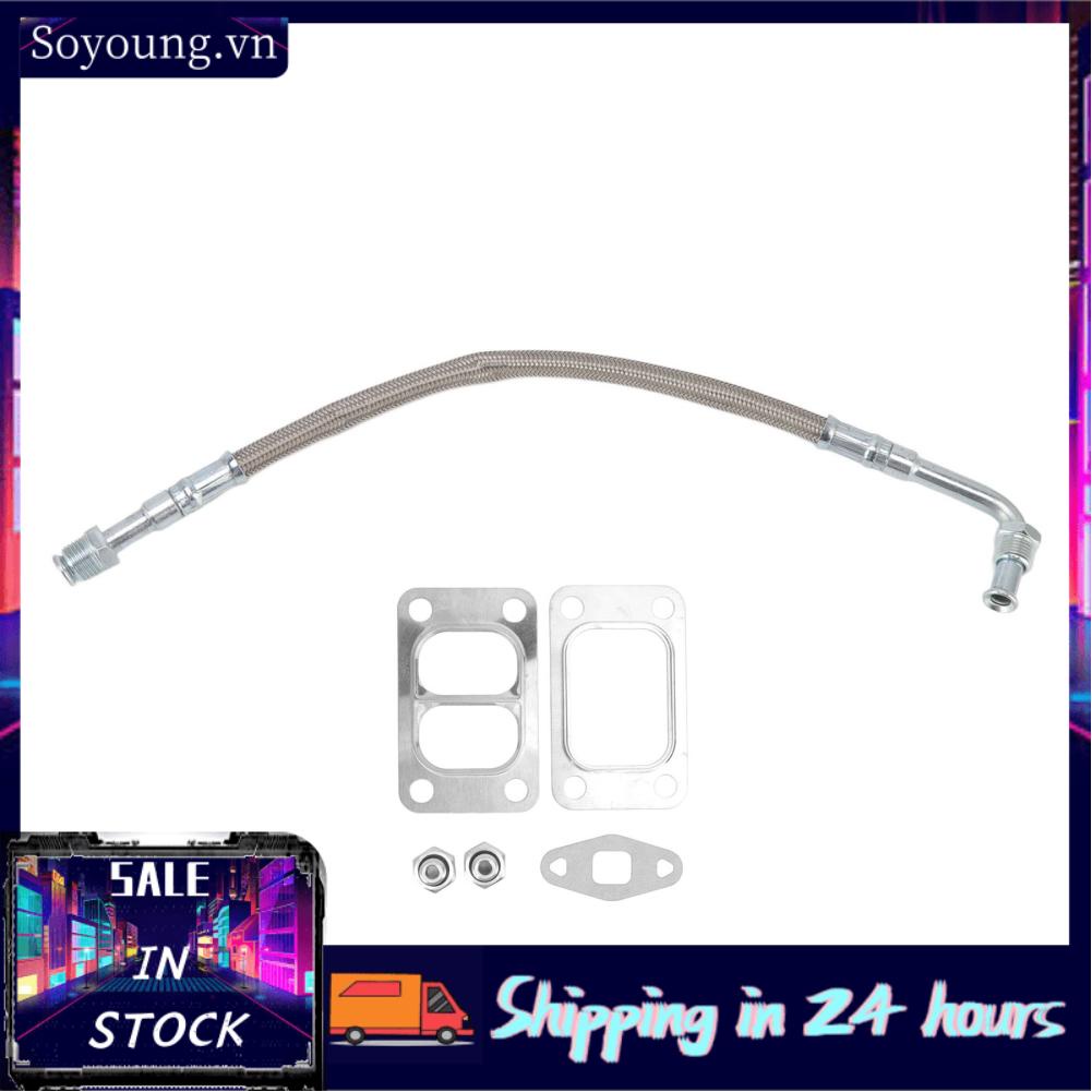 Soyoung 3913824  Turbo Oil Feed Line Easy To Install Deform Proof Long Service Life for Car