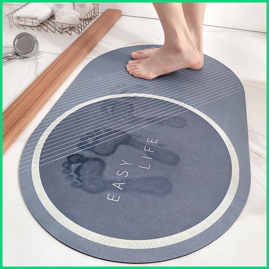 Thảm Chùi Chân Chống Trượt Thấm Hút Tốt Cho Phòng Tắm