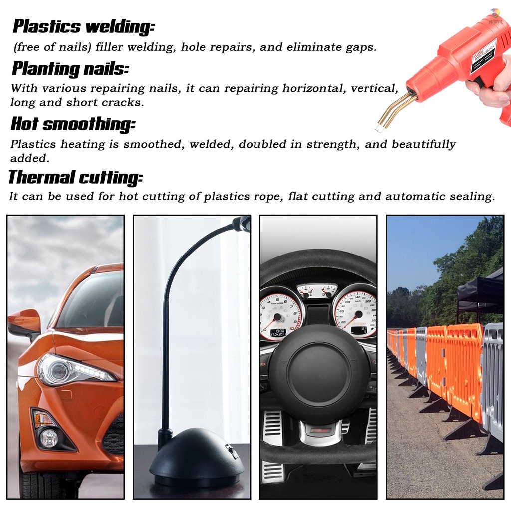 Máy Hàn Cầm Tay 100W Bằng Nhựa Kèm 600 Ghim Bấm