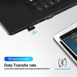 USB Bluetooth 5.0 Dongle CSR, thu phát bluetooth cho PC và Laptop
