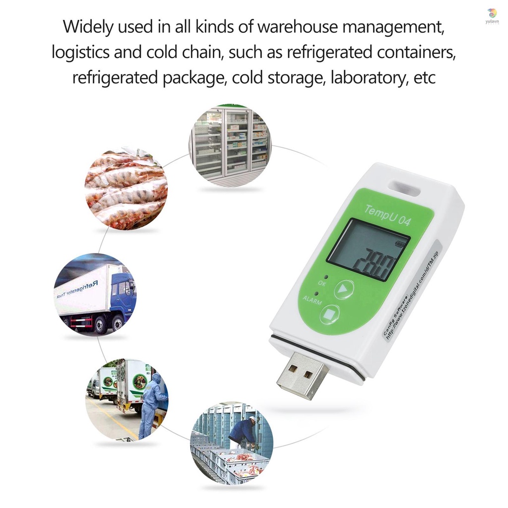 Cáp Dữ Liệu USB Chịu Nhiệt Đa Năng Có Thể Tái Sử Dụng Với Dung Lượng 32,000 Ghi Âm