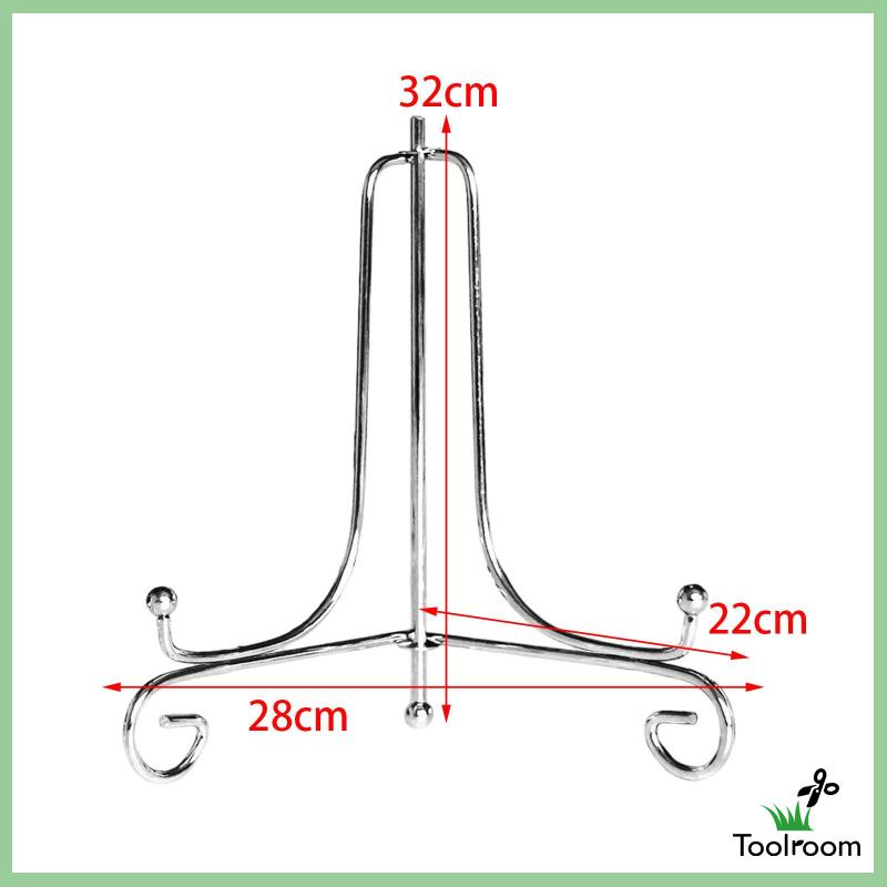 Giá Đỡ Trưng Bày Đĩa Bằng Sắt Tiện Dụng Cho Sách Nấu Ăn