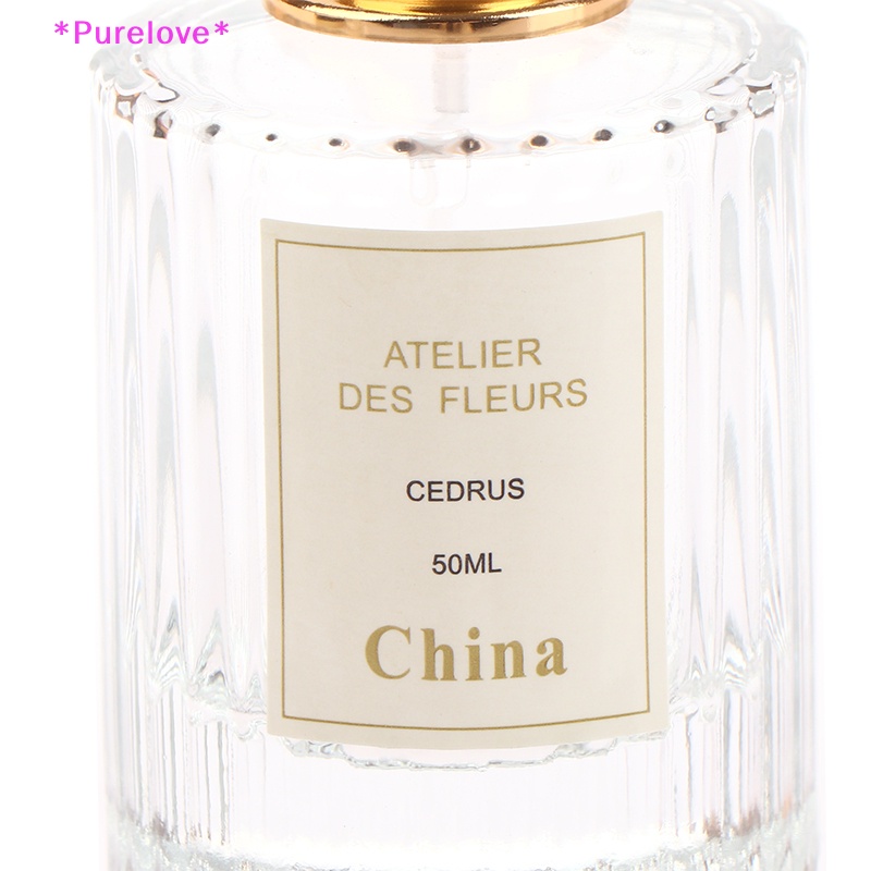 Lọ Thủy Tinh Rỗng Trong Suốt 30ml 50ml Du Lịch Tiện Dụng Mới