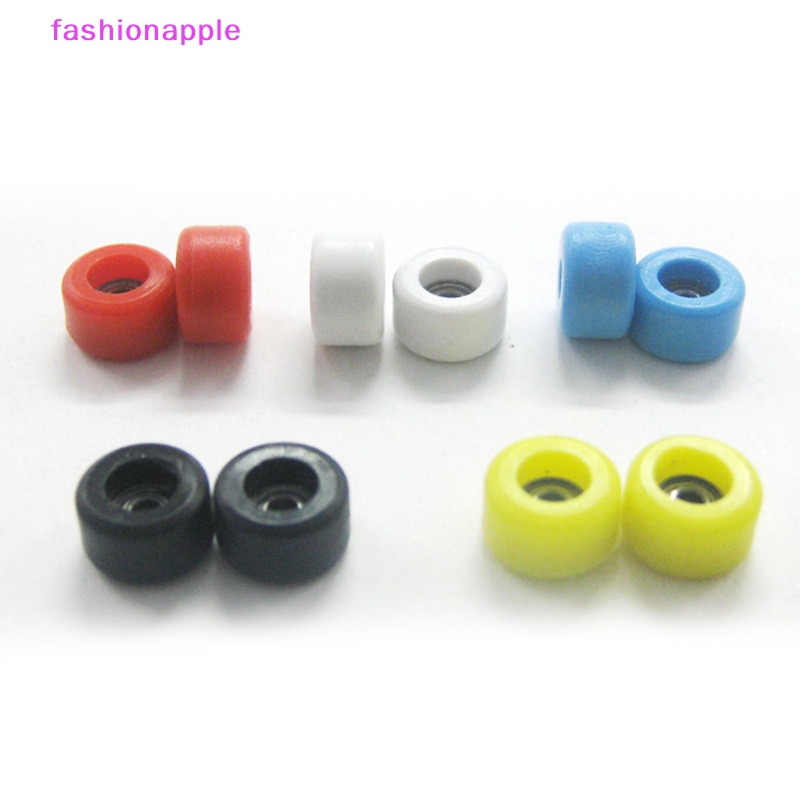 Bộ 4 Bánh Xe PU + Kim Loại CNC Cho Ván Trượt Ngón Tay