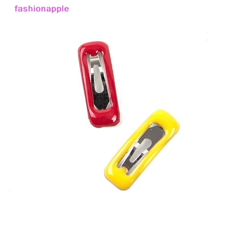 Set 10 Kẹp Tóc Mini 2cm Cho Búp Bê 1 / 6 1 / 12 OB11