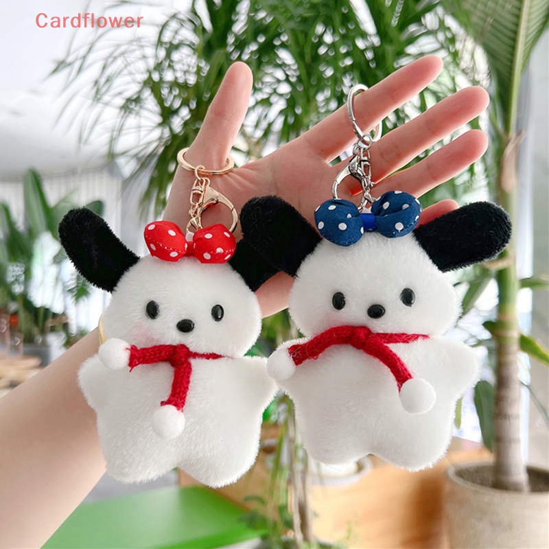 Móc Khóa Búp Bê Nhồi Bông Pochacco Plushie Dễ Thương Mới