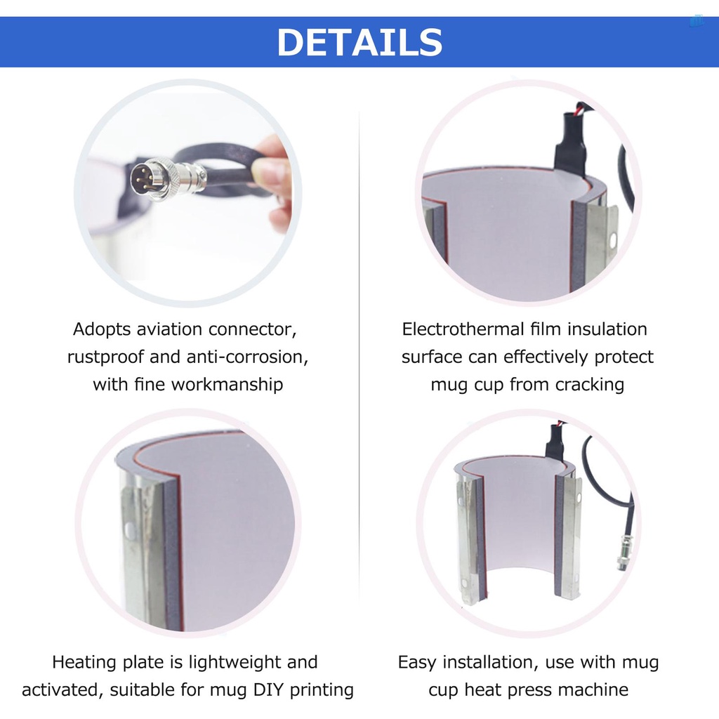 Dụng Cụ Kẹp Quấn Cốc Bằng Silicone Và Sắt DIY