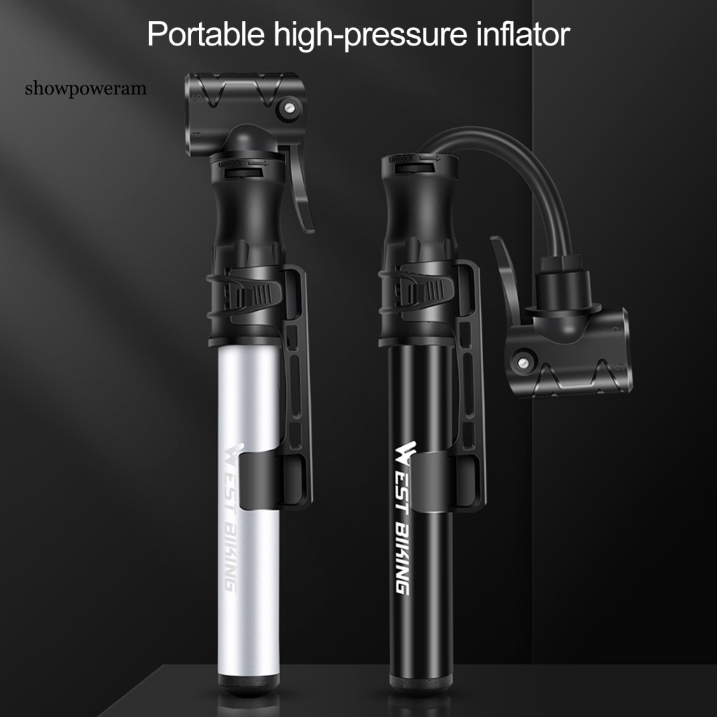 1 Bộ Bơm Hơi Xe Đạp 80-100PSI Thiết Kế Di Động Tiện Dụng