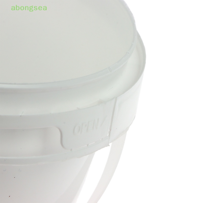 Xô Nhựa Trong Suốt Dung Tích 500 / 1000ML Có Tay Cầm Và Nắp Đậy