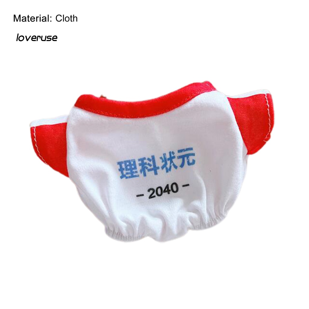 Áo Liền Quần Cotton 20cm Dễ Thương Cho Búp Bê