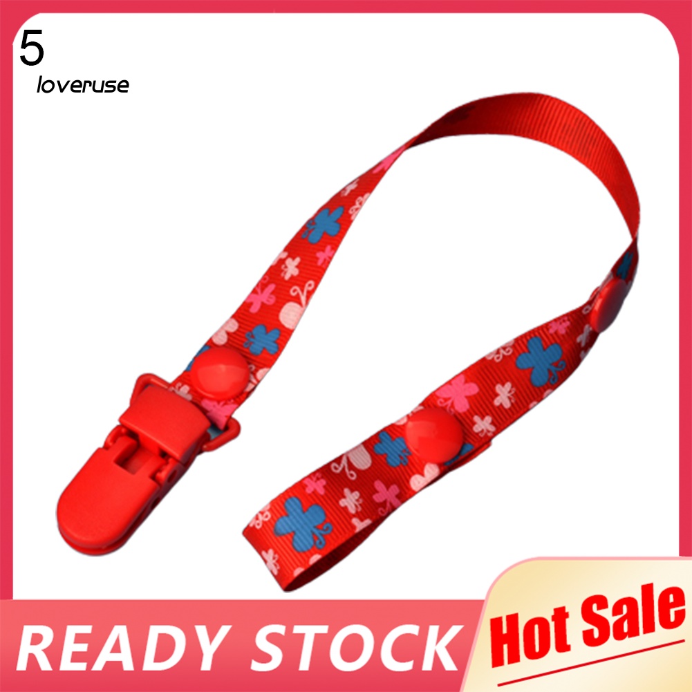 / Lo / Fruir Dây Đeo Núm Vú Giả Có Kẹp In Họa Tiết Cho Bé