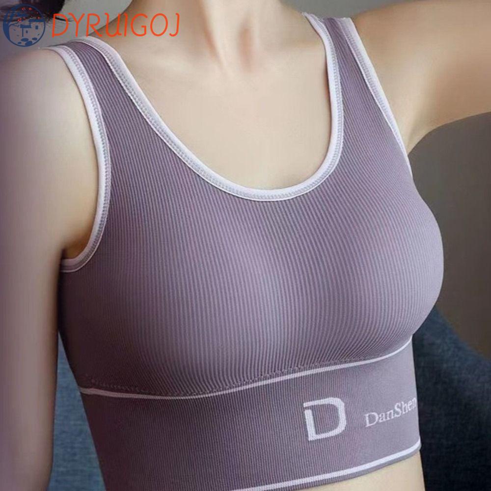 Áo Lót Nâng Ngực Không Đường May Màu Trơn Thiết Kế Hình Chữ U Đơn Giản Cho Nữ