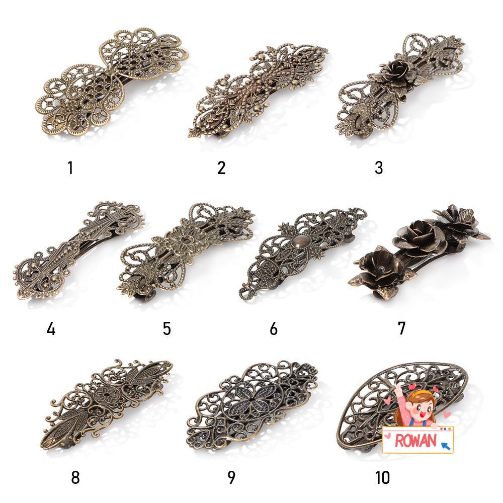 Kẹp Tóc Bằng Đồng Phong Cách Vintage Thời Trang Dành Cho Nữ
