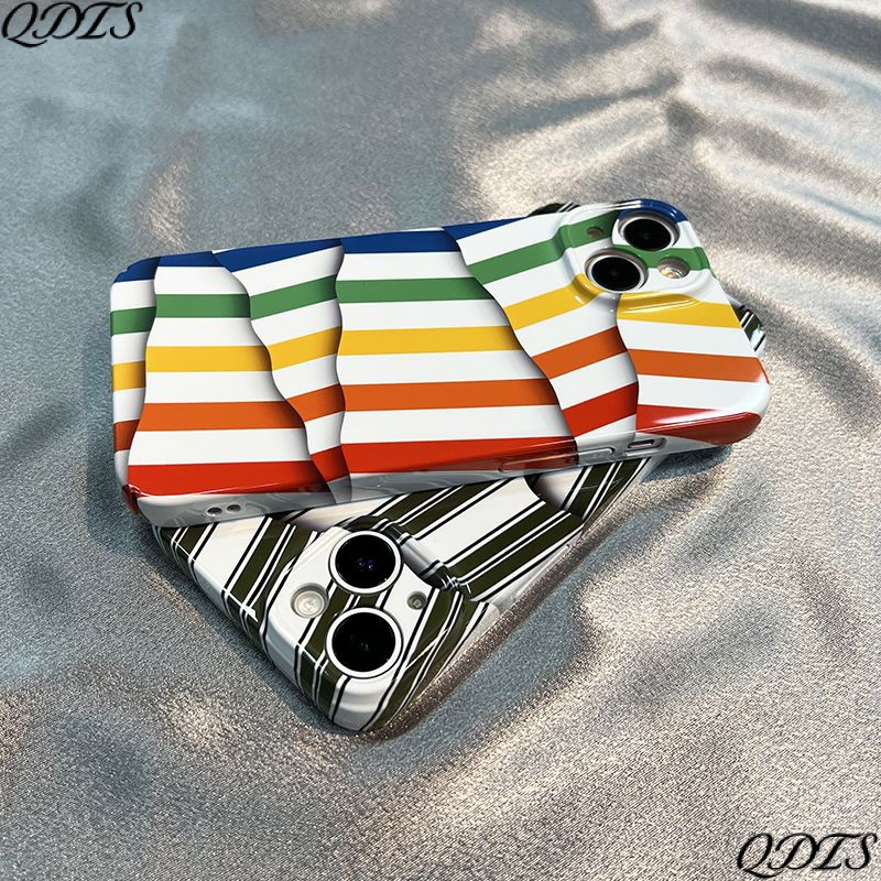 Ốp Điện Thoại Chống Sốc Họa Tiết Kẻ Sọc 1312 11 78 14Promax 3HF7