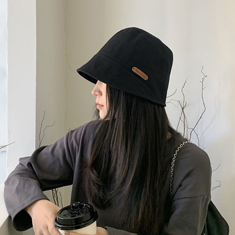 Nón Tai Bèo Cotton Mềm Mại Thoáng Khí Phong Cách Vintage Dành Cho Nữ