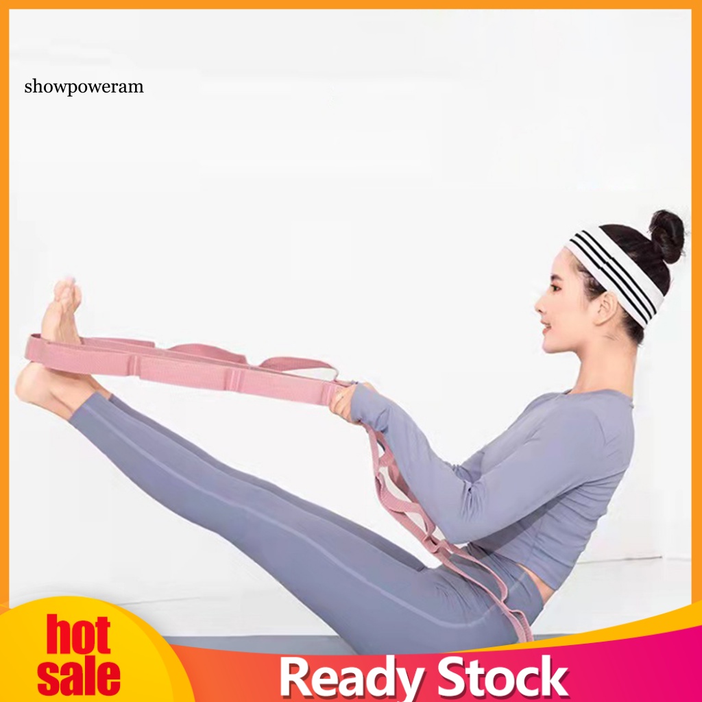 Dây Đai Co Giãn Nhiều Vòng Chống Mòn Có Thể Tái Sử Dụng Hỗ Trợ Luyện Tập Yoga