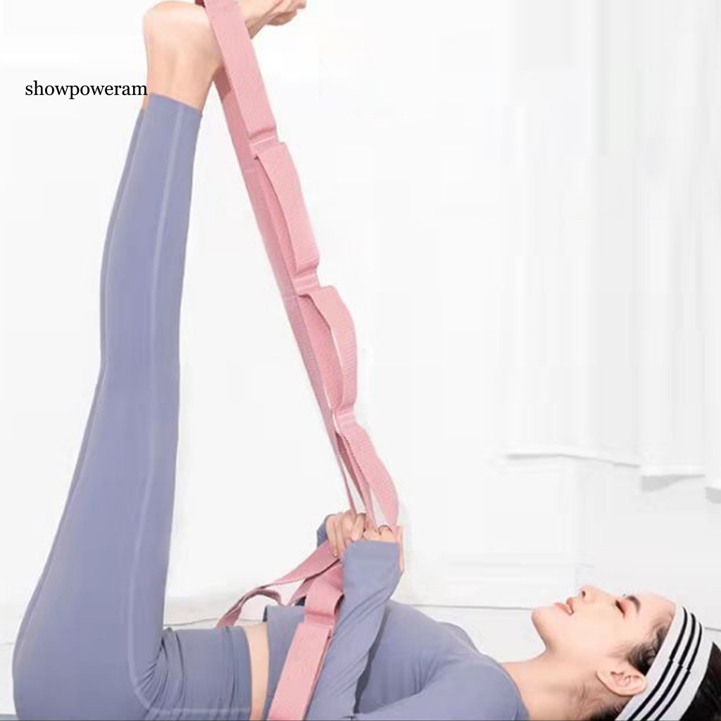 Dây Đai Co Giãn Nhiều Vòng Chống Mòn Có Thể Tái Sử Dụng Hỗ Trợ Luyện Tập Yoga