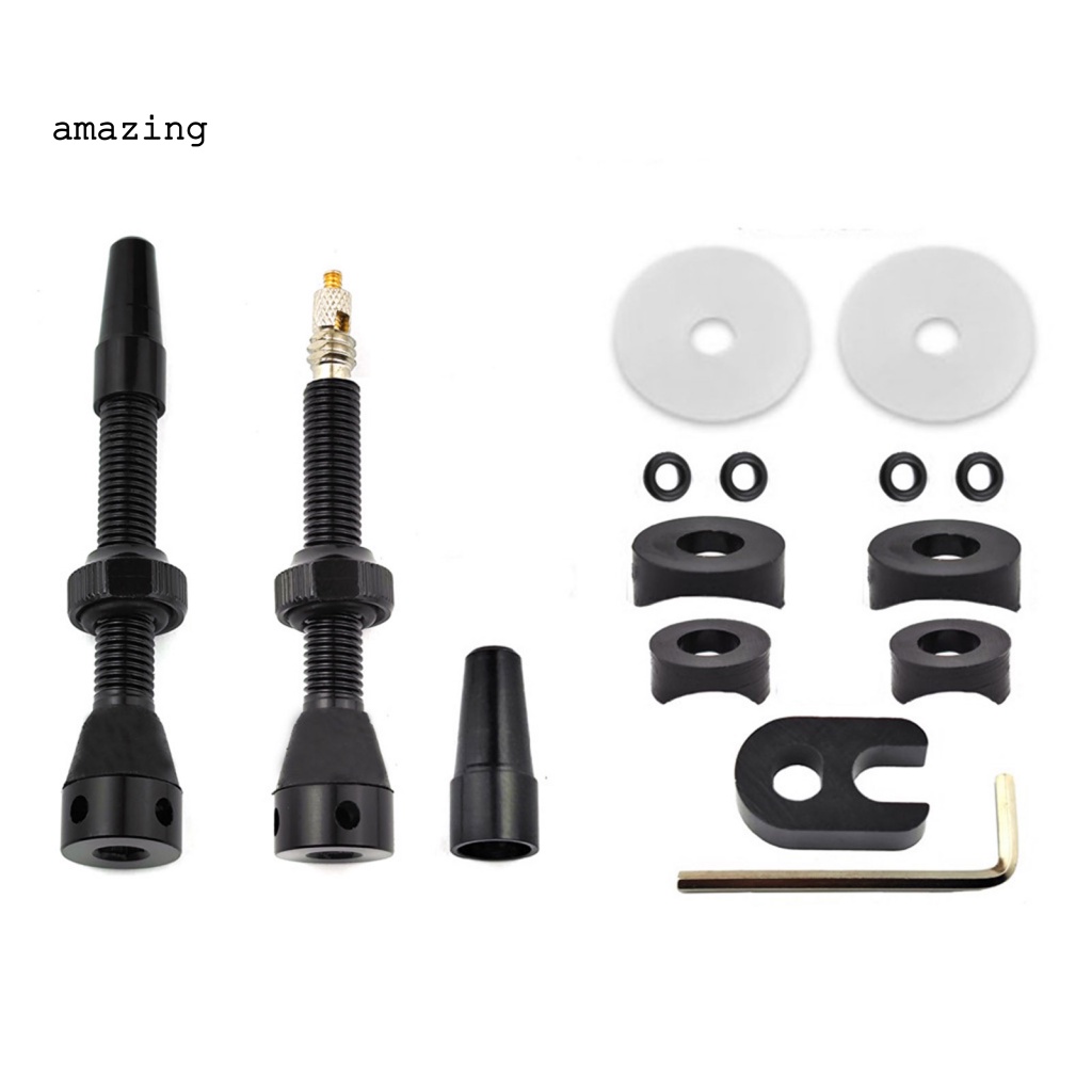 1 Bộ Phụ Kiện Van Xe Đạp Không Ruột Tiện Dụng Và Bền