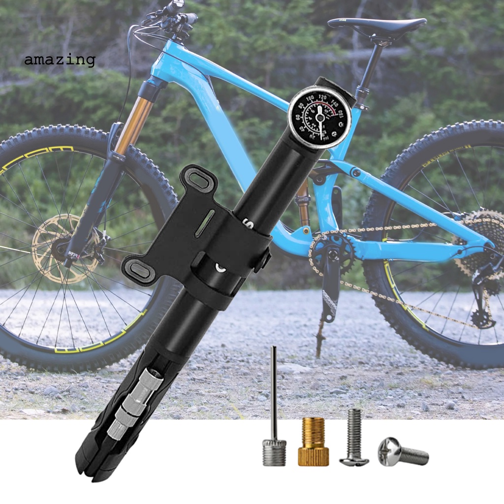 Ống Bơm Xe Đạp Bằng Hợp Kim Nhôm Trọng Lượng Nhẹ Chống Mòn