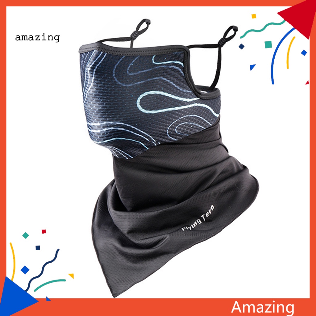 Khăn Che Mặt Đi Xe Máy / Đạp Có Thể Điều Chỉnh 4 Màu Thời Trang Mùa Hè