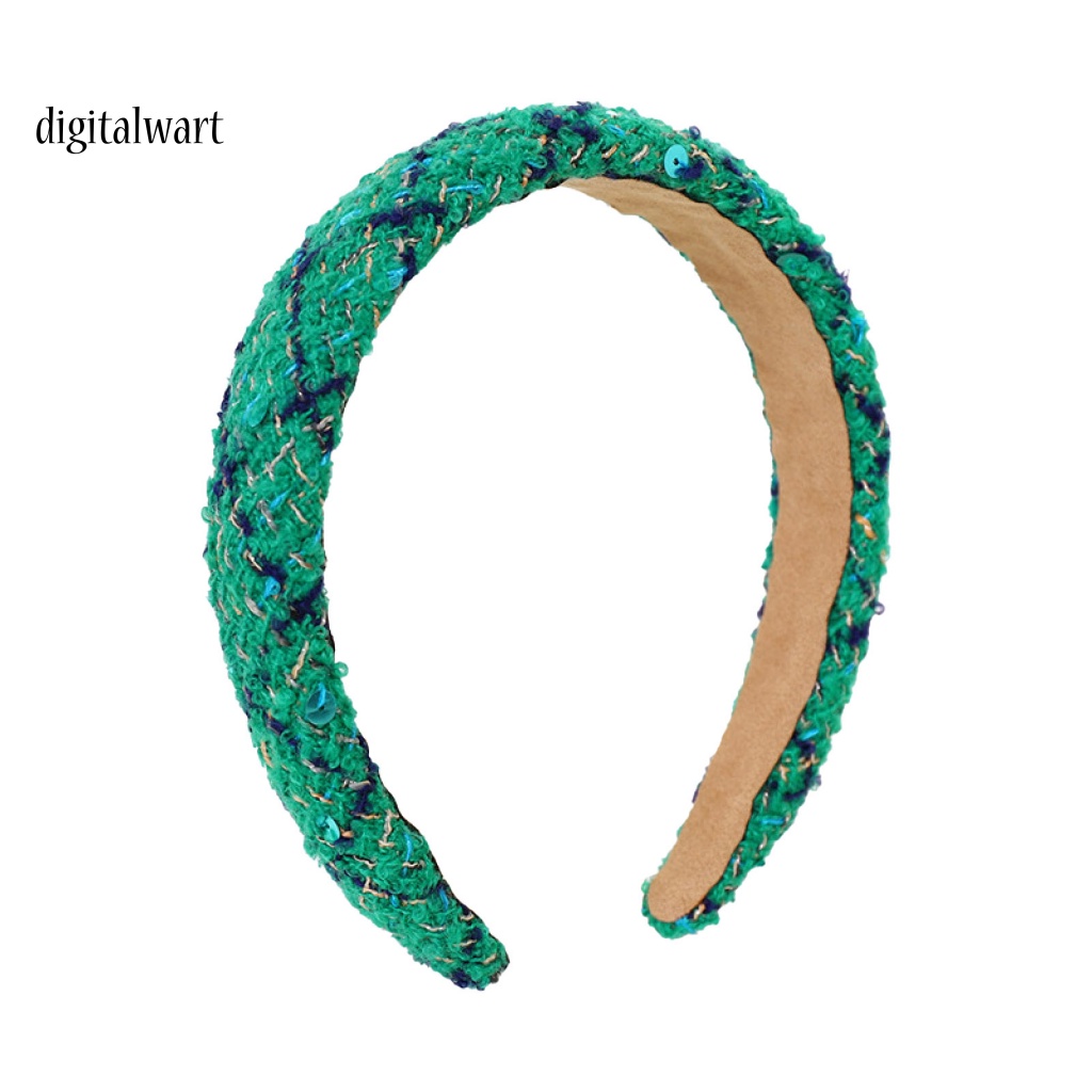 Kỹ Thuật Số| Băng Đô Cài Tóc Họa Tiết Sọc Caro Phong Cách Hàn Quốc Ngọt Ngào Cho Nữ