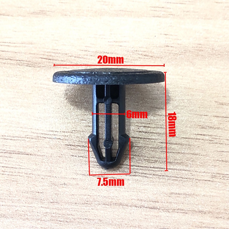 FENDER Bộ 50 Miếng Chắn Bùn Trước M7 Cho Xe Honda 91501-Sna-003