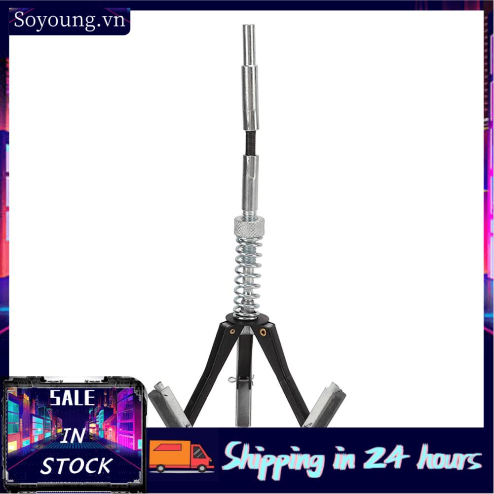Soyoung Engine Cylinder Hone Deglazer  1 1/8in Stones Brake Cylinder Burnisher Hone Flexible Shaft Knurled Wheel  for Auto
