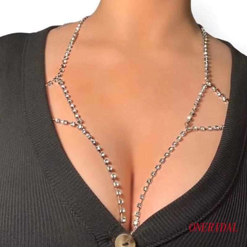 Oneri Dây Đeo Ngực Đính Đá Thời Trang Quyến Rũ