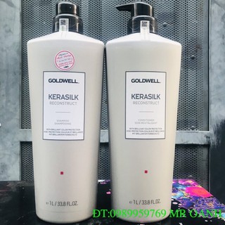 Dầu gội xả siêu phục hồi Goldwell Kerasilk Reconstruct 1000mlx2