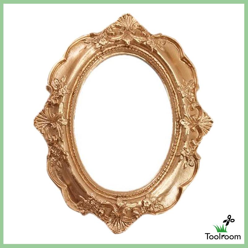 Khung Ảnh Mini Bằng Nhựa Resin Phối Ren Chạm Khắc Phong Cách Vintage