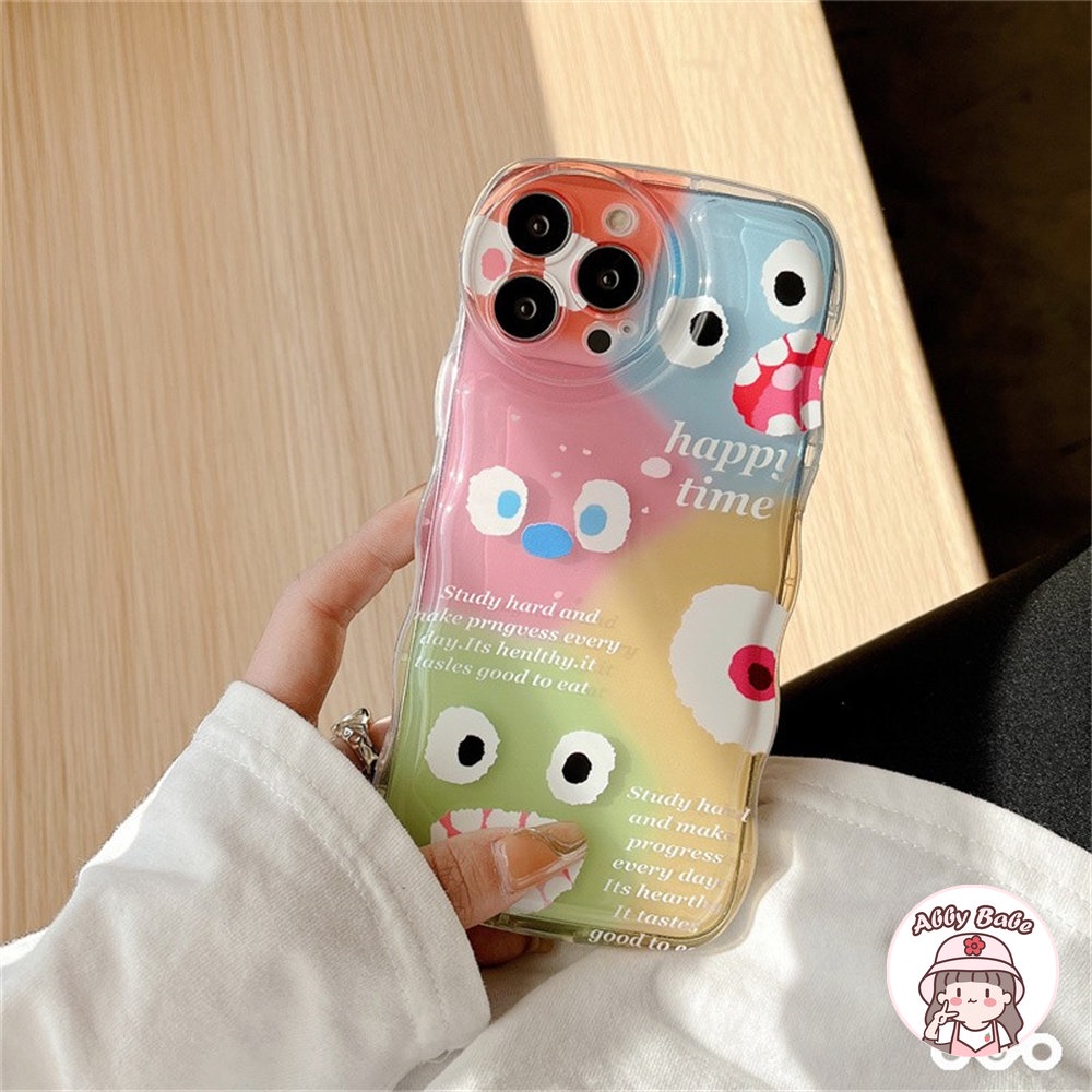 Ốp Điện Thoại TPU Mềm Chống Sốc Hình Quái Vật 3D Màu Vàng Cho IPhone 14 Pro Max 11 12 11 Pro Max X XS 7Plus