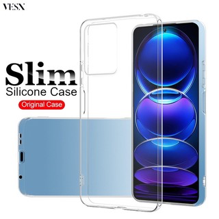 Ốp lưng trong suốt chống sốc chống bụi cho Redmi Note 14 13 12 12s 11 11s 10 10s 9 9s 8 7 7s Pro+ Plus Max 4G 5G 2024