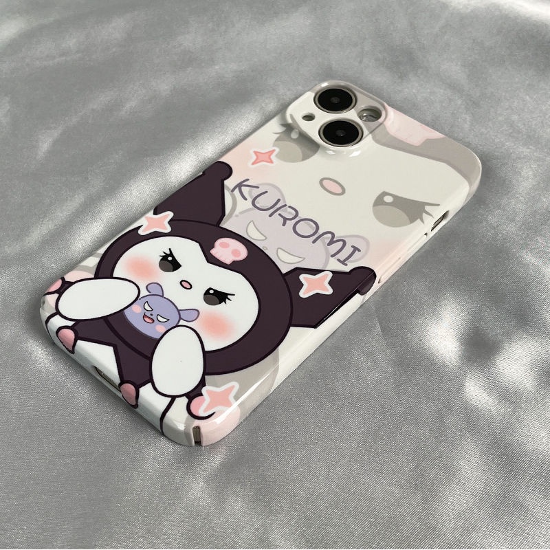 Phim Dán Cứng / Ốp Điện Thoại Hình Tròn Kuromi 13 Cho Iphone14 Xr / / 7 9DBZ Xs xs118