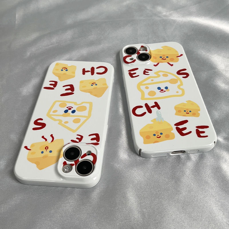 Ốp Điện Thoại Cứng Họa Tiết Phô Mai Độc Đáo Cho Apple 7 / xs / xr 8 / 11iphone13 14proiPhone12 B9O6