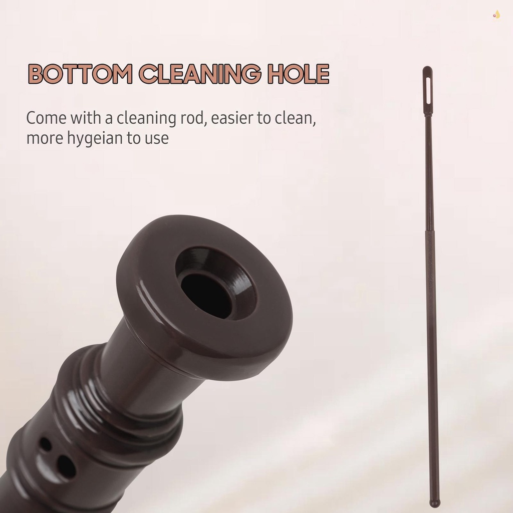 Máy Ghi Âm Ngón Tay mynice J32 ABS Soprano 8 Lỗ G Phong Cách Đức Kèm Gậy Làm Sạch Dành Cho Trẻ Em Và Người Lớn