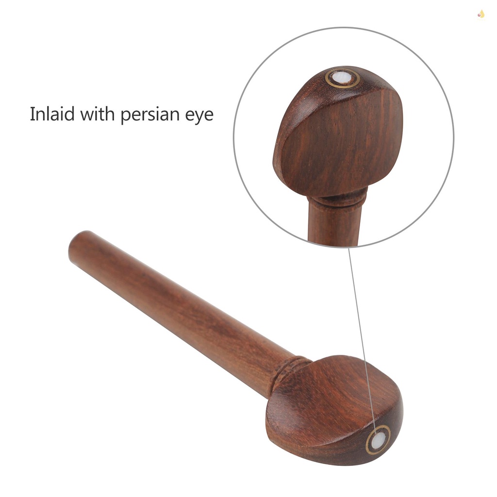 Set 12 Chốt Chốt Bằng Gỗ Gụ Oud