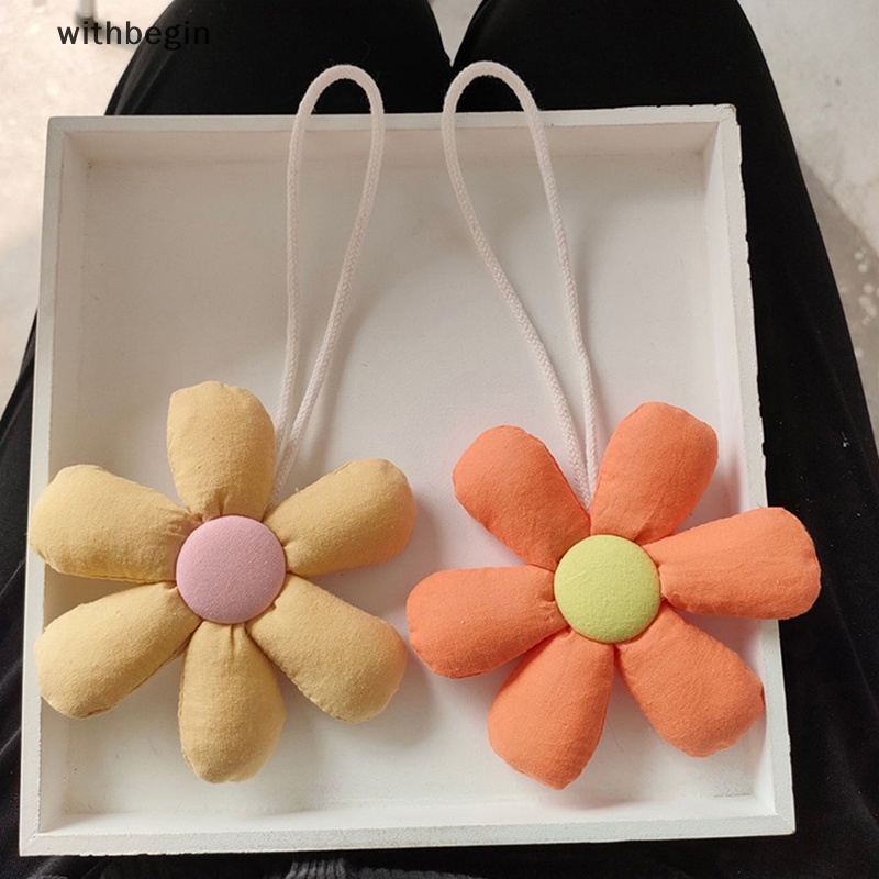 Móc Khóa Hình Bông Hoa Màu Sắc Ngọt Ngào Xinh Xắn