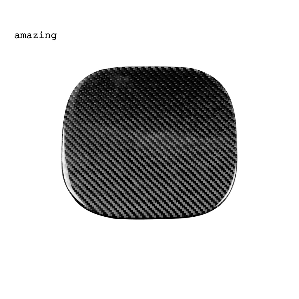 Miếng Dán Nắp Bình Xăng Tự Dính Họa Tiết Sợi Carbon Màu Đen Cho Infiniti FX 2009-2013 QX70 2014-up