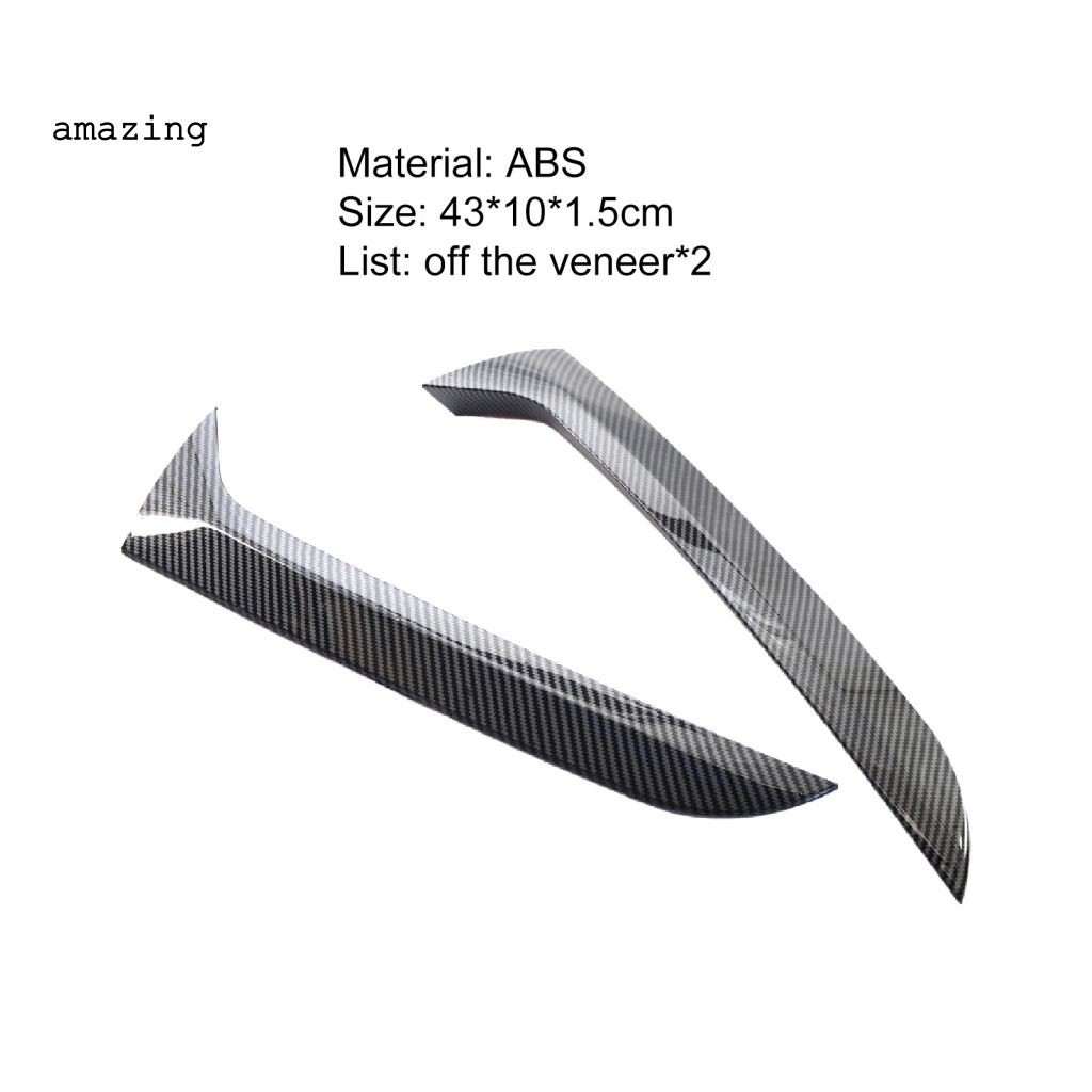 1 Cặp Vỏ Bọc Viền Cửa Sổ Xe Hơi Bằng ABS Chống Nước Cho VW-Tiguan MK1 2007-2016