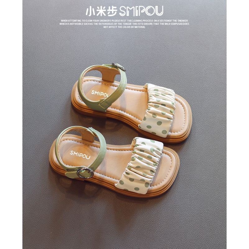 Giày Công Chúa Đế Mềm Thời Trang Mùa Hè 2023 Cho Bé Gái 5-6 - 7-8 Tuổi