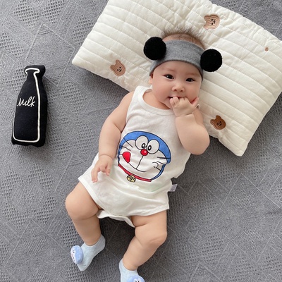 Bodysuit Sát Nách Mùa Hè LOTUKA, Mẫu Bodychip Bé Trai Bé gái Chất Liệu Thun Cao Cấp Thoáng Mát, Mềm Mịn Size 3-12kg