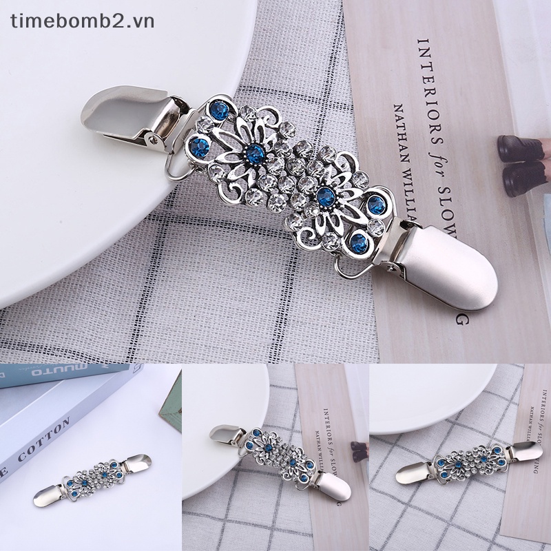 {Timebomb} Kẹp Cài Áo Cardigan Sweater / Khăn Choàng Cổ Hình Chú Vịt Cho Nữ