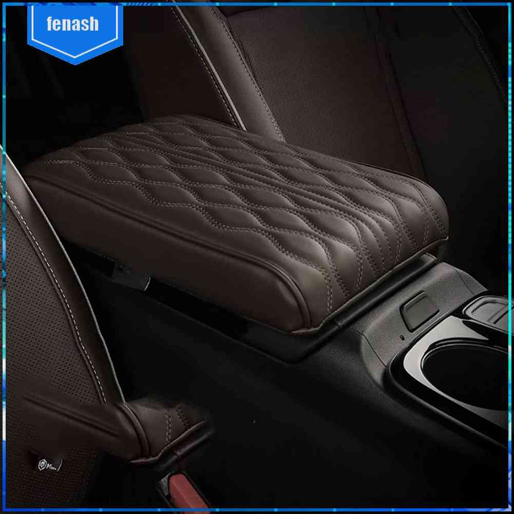 Đệm Da Lót Hộp Tỳ Tay Xe Hơi Màu Đen Thông Dụng