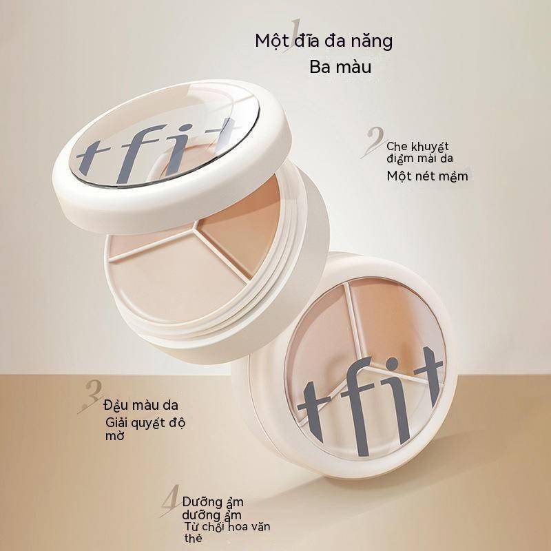 Kem che khuyết điểm Tfit 3 màu che mụn và quầng thâm