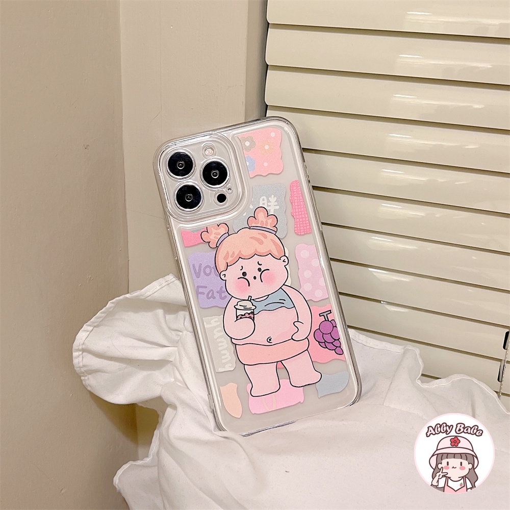 Ốp Điện Thoại TPU Mềm Trong Suốt Chống Sốc In Hình Que Kem Cho IPhone 14 Pro Max 11 12 11 Pro Max X XS 7Plus