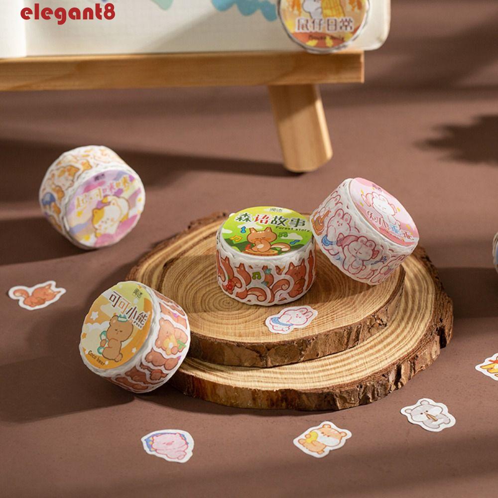 Cuộn 100 Miếng Dán Trang Trí Album Hình Sở Thú Dễ Thương