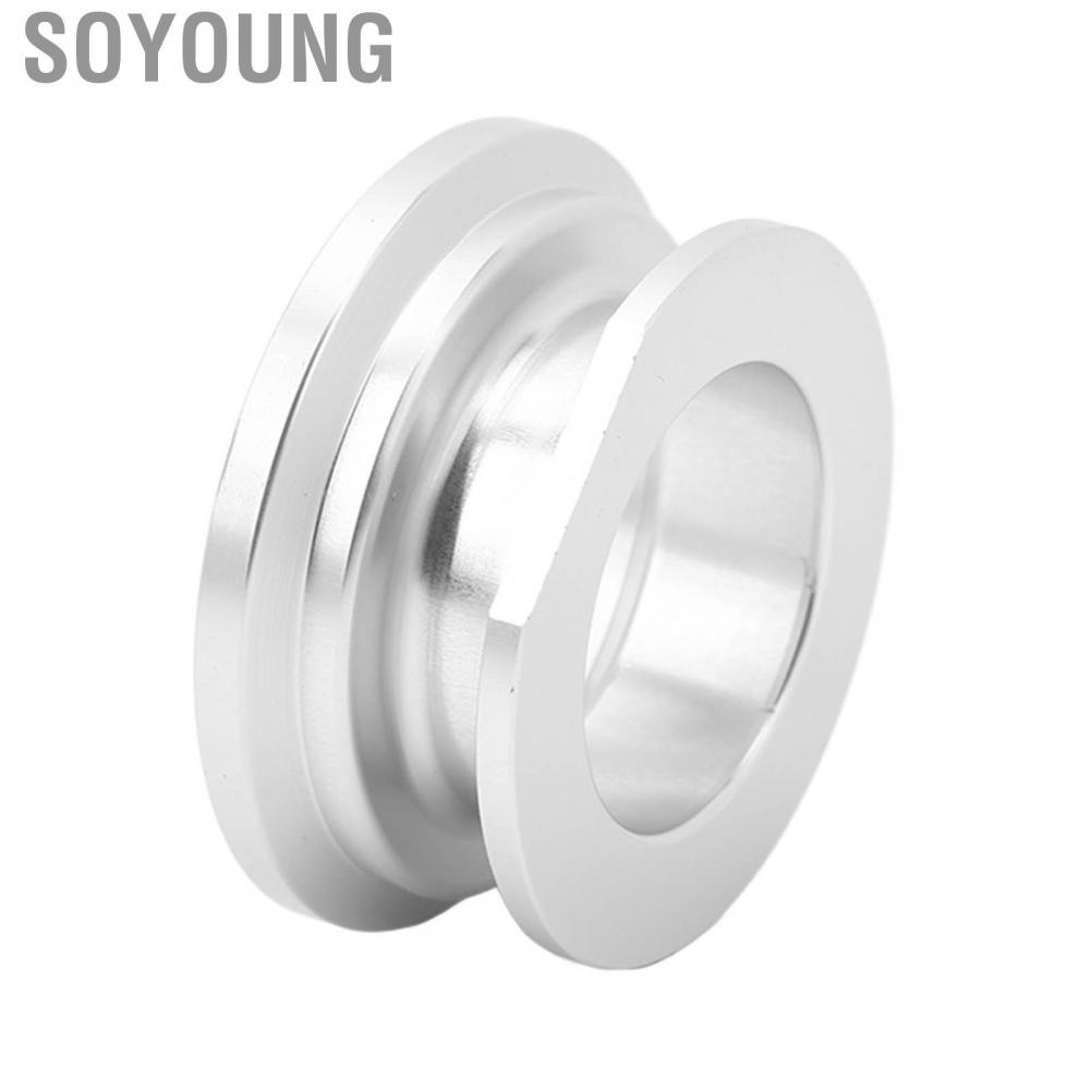 Soyoung Blow Off Valve Adapter  Durable Perfect Sealing Solid Construction BOV Flange for Hks Sqv To TiAL 50mm