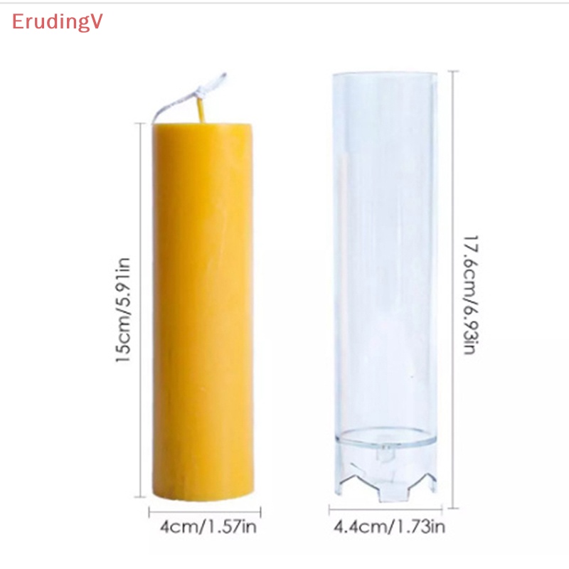[ErudingV] Khuôn Nhựa Xếp Hình Trụ Bền Bỉ Làm Đồ Thủ Công DIY [Mới]