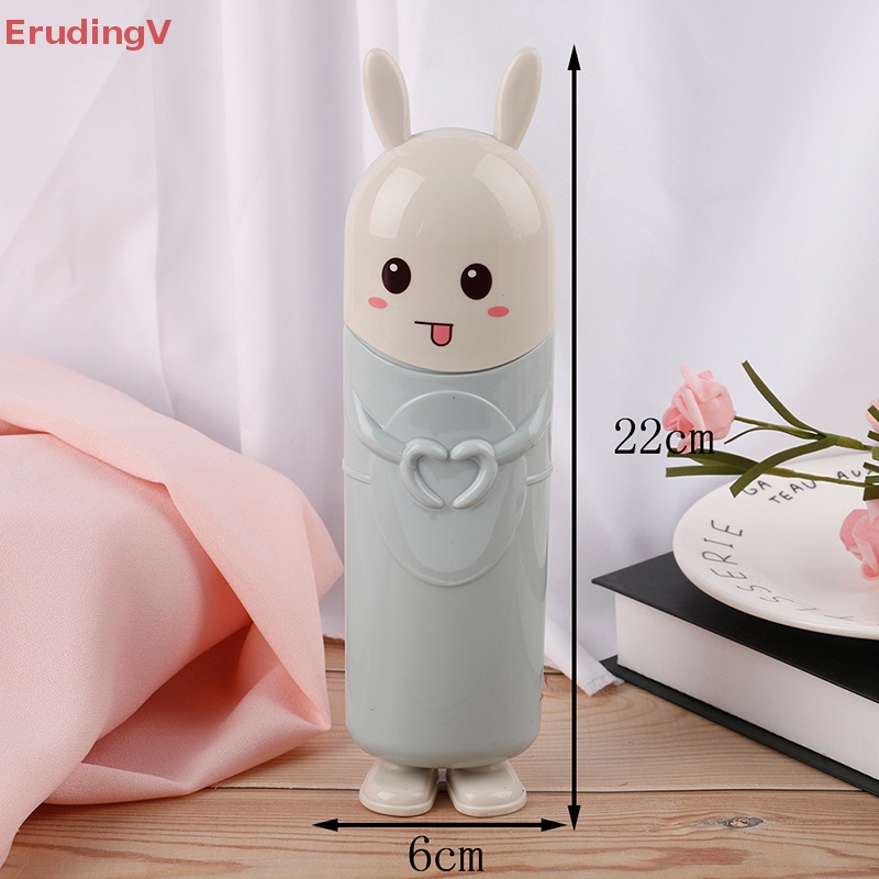 Giá Đỡ Bàn Chải Đánh Răng / Kem Đánh Răng Hình Thỏ Nhỏ Gọn Tiện Lợi Dành Cho Đi Du Lịch